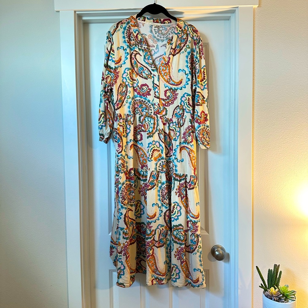 Women’s Kate & Sam Paisley Midi Dress